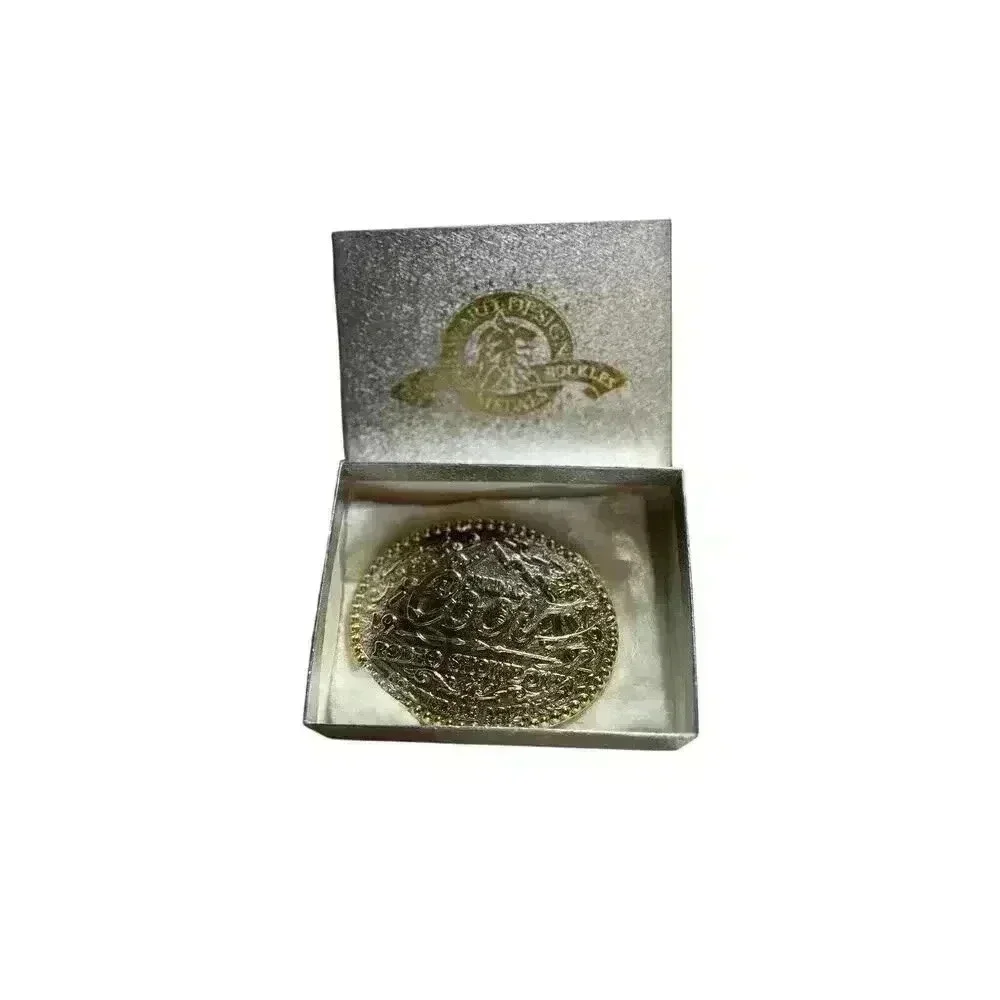Award Design Medals Original Coors 1992 Rodeo Showdown Belt Buckle Scottsdale Az